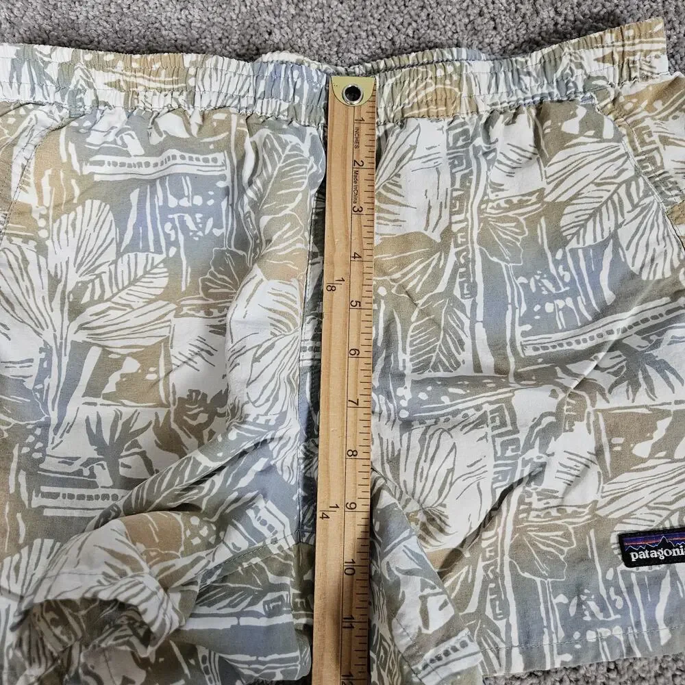 Patagonia Baggies Shorts Women's Medium Pink Blue Floral Gorpcore Lot Of 2 - Picture 7 of 16